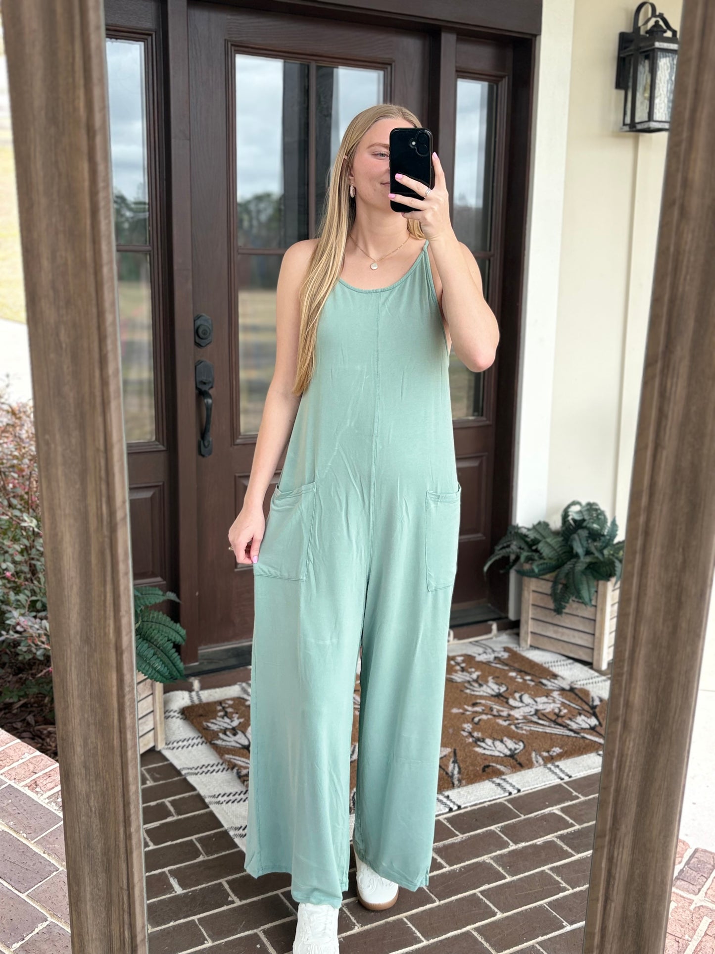 Seafoam Blue Pants Jumper