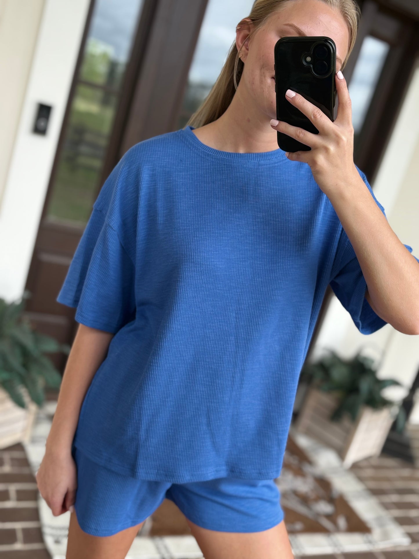 Amaya Textured Short Set