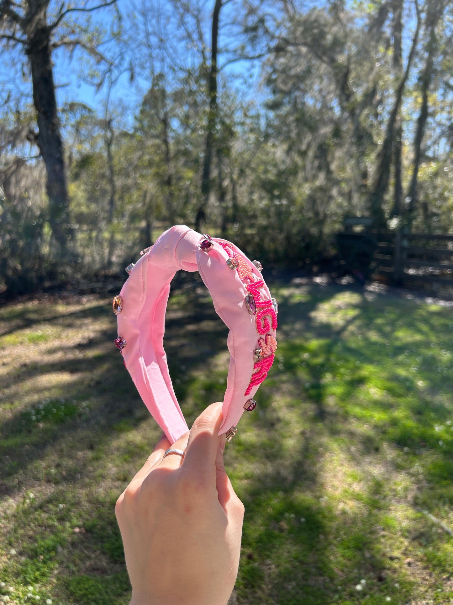 Cowgirl Pink Headband