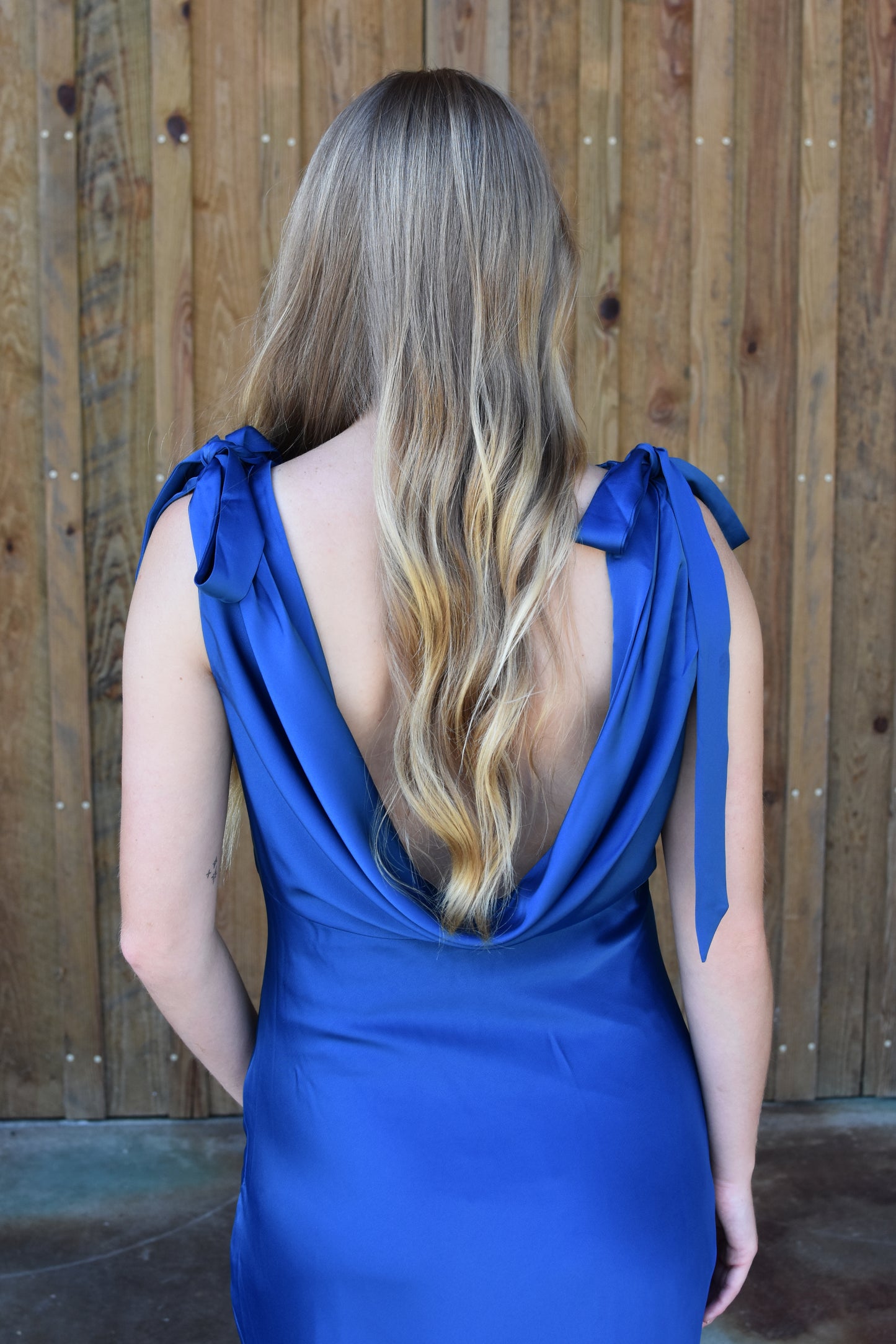 Silk Midi Dress