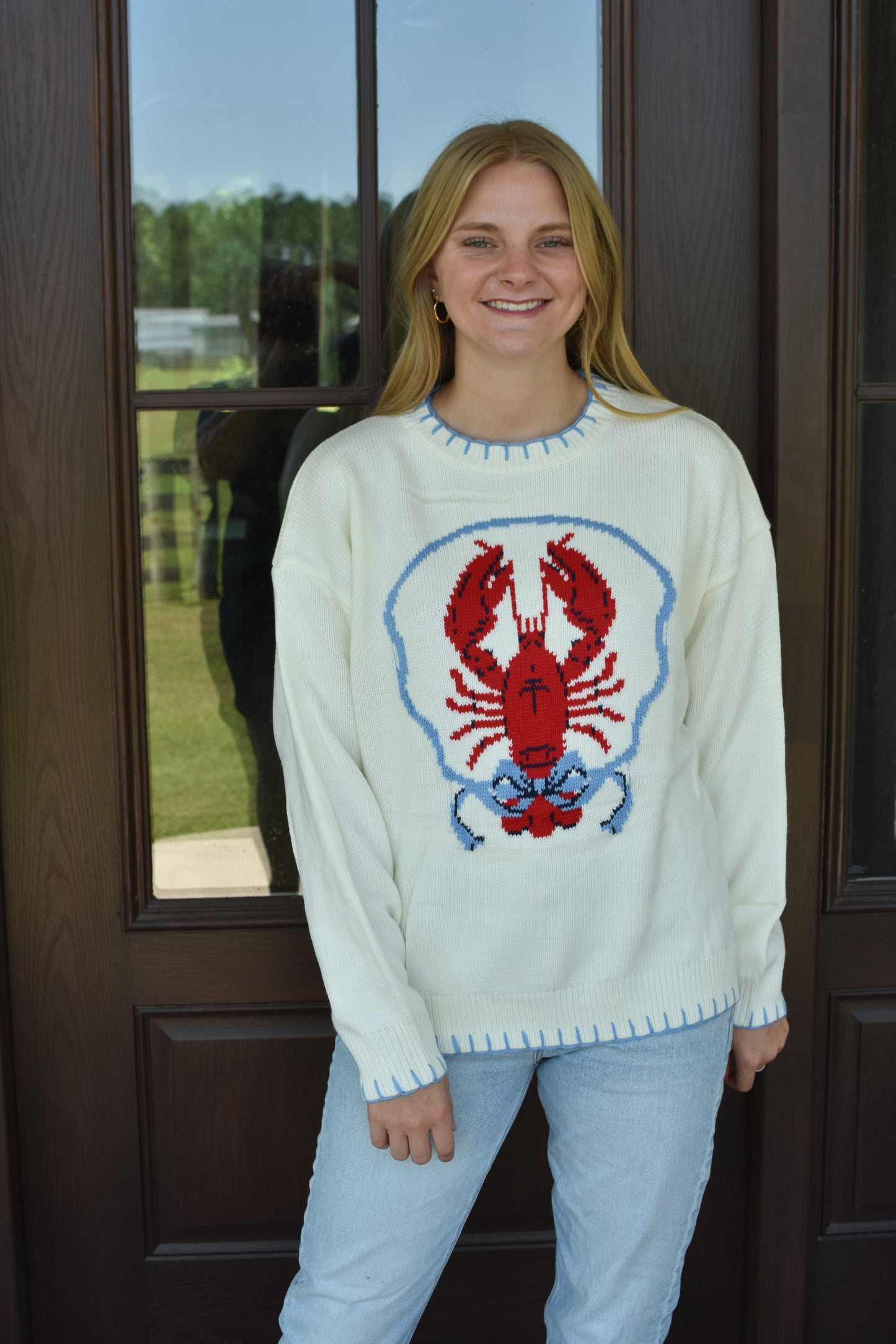 Lobster Frame Sweater