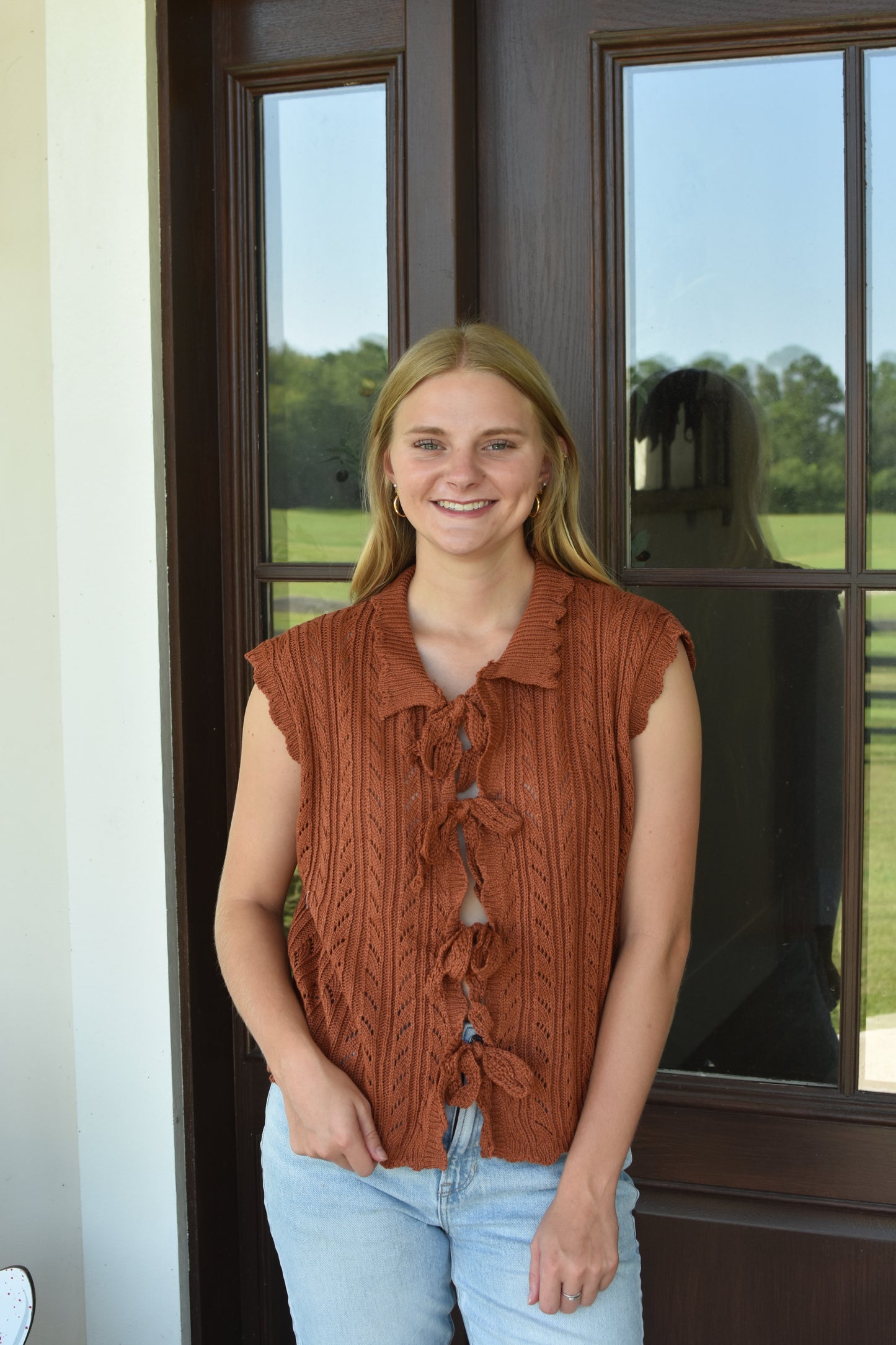 Rusty Sweater Vest