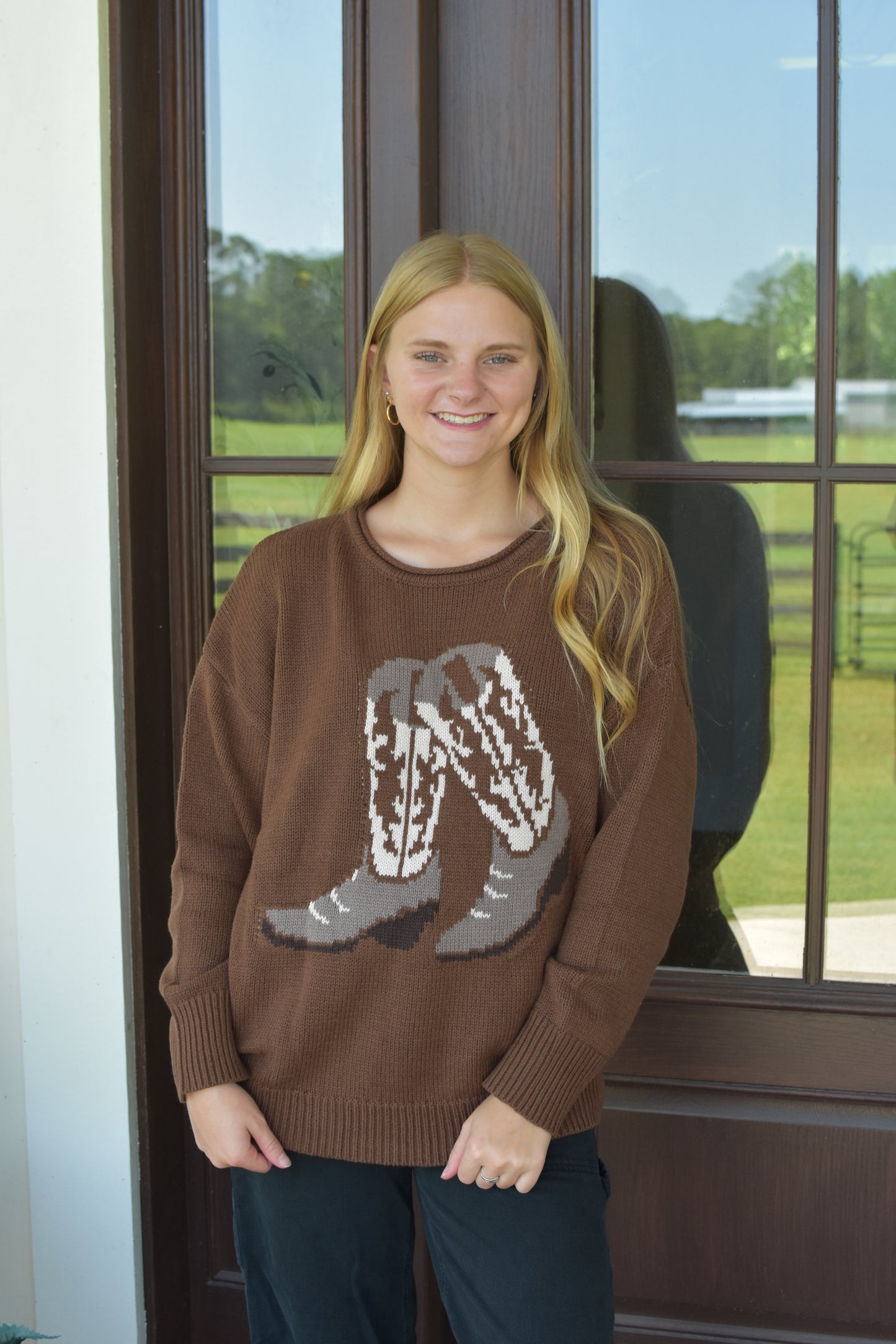 Neutral Boots Sweater