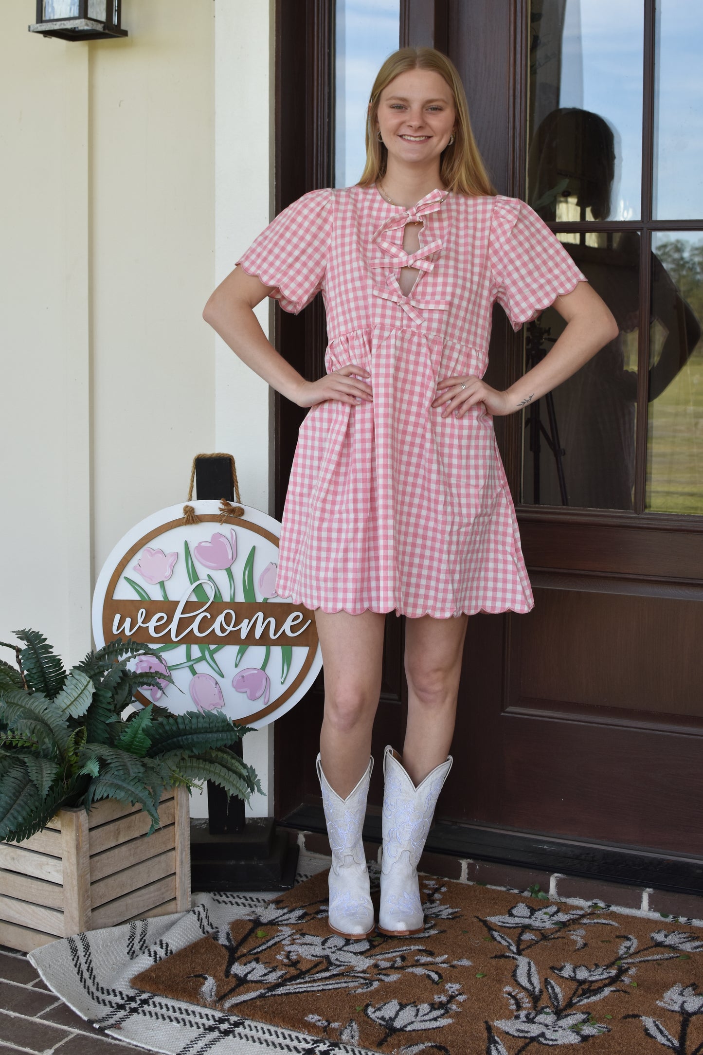 Caroline Gingham Mini