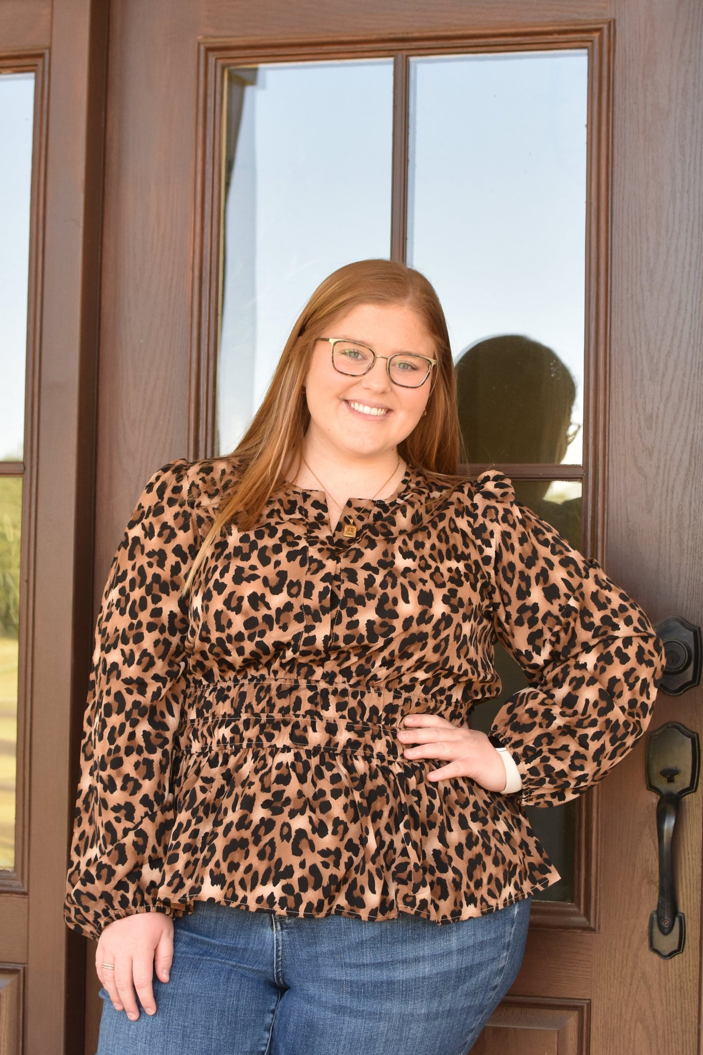 Cheetah Long Sleeve Top