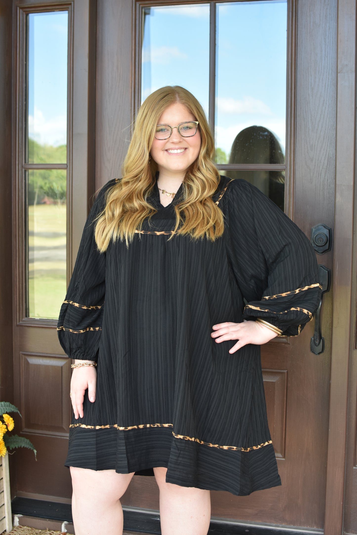 Black Cheetah Detail, CURVY