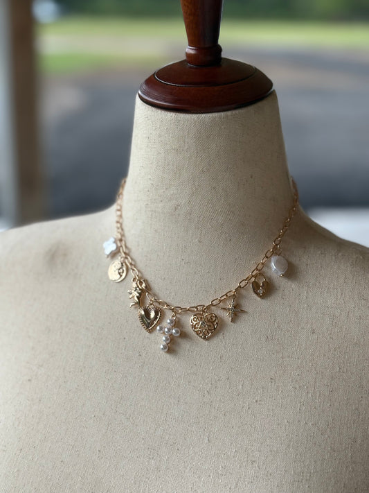 Cross Charm Necklace