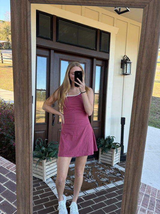 Maroon Athletic Dress