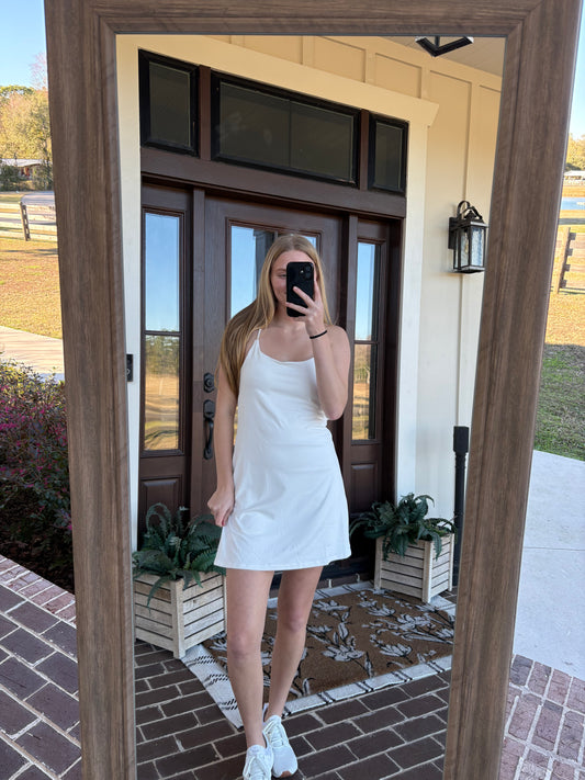 White Athletic Dress