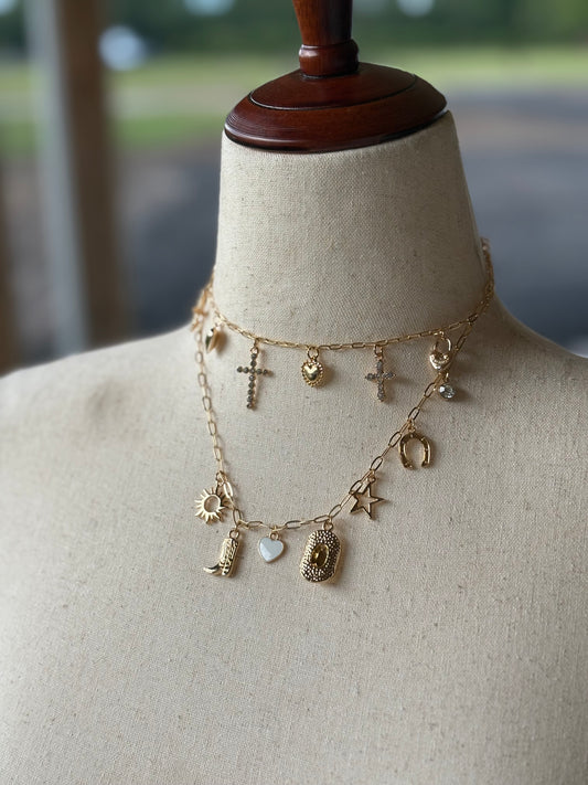 Layered Western Necklace