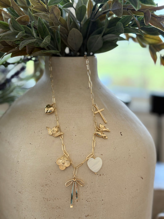 Angel Hearts Necklace