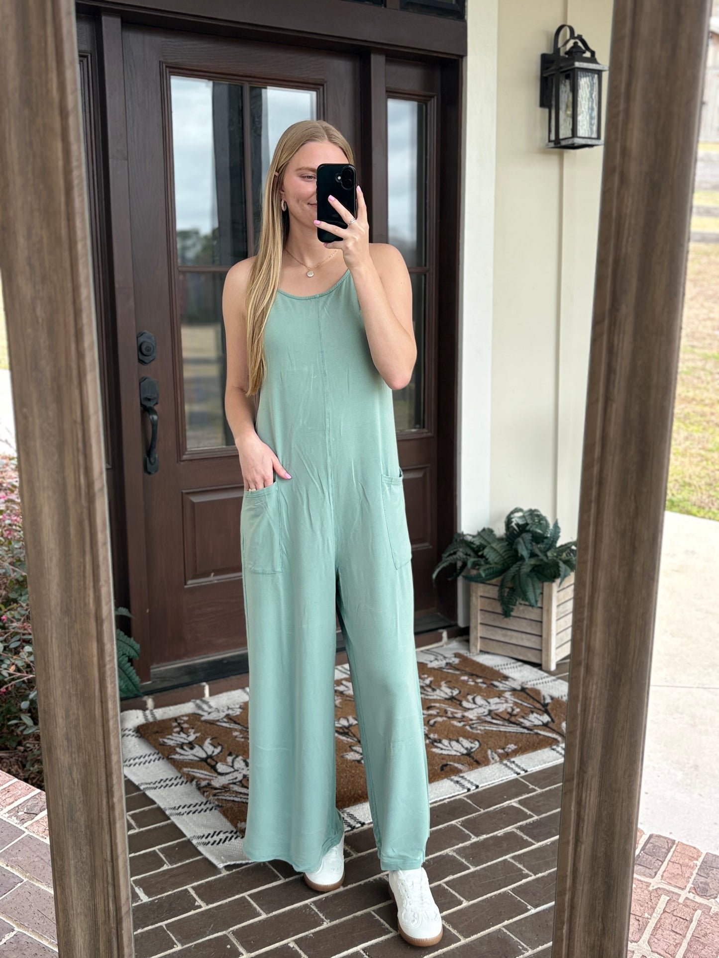 Seafoam Blue Pants Jumper