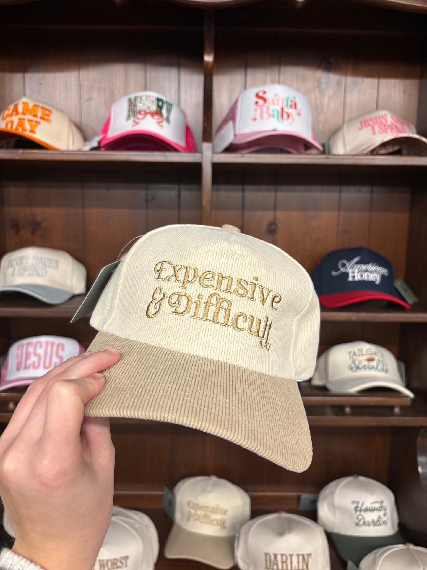 Expensive and Difficult Cap