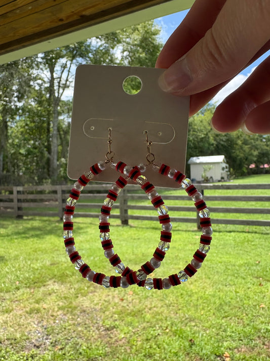 Red and Black Beads