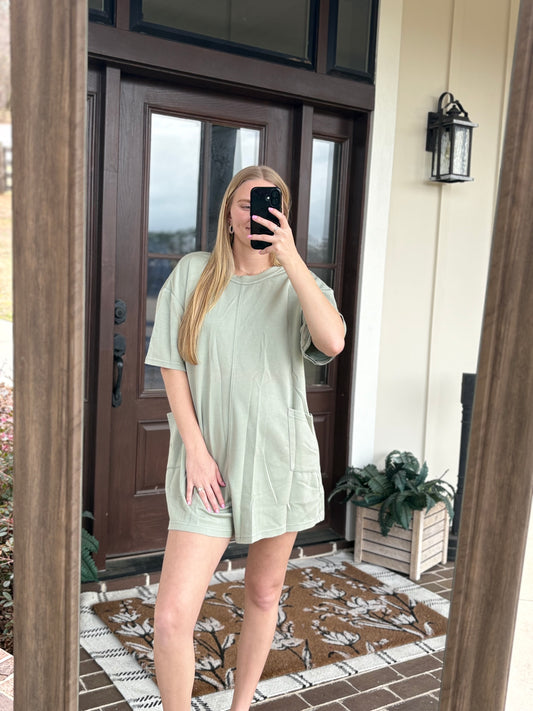 Sage Shorts Jumper