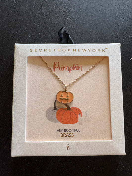 Pumpkin Head Necklace