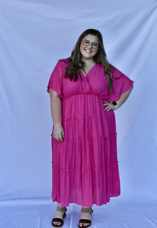 Hot Pink Midi, CURVY