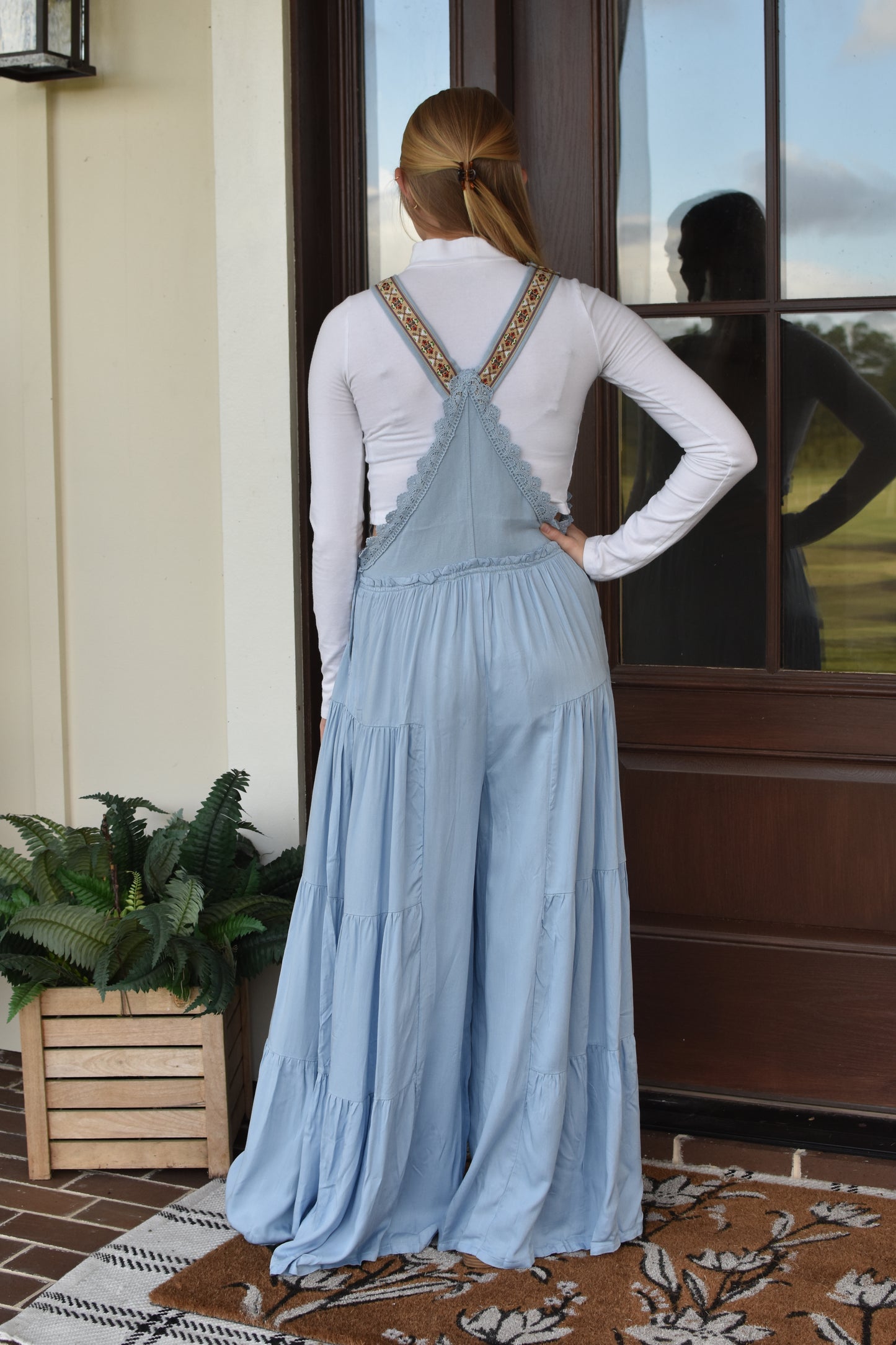 Soft Denim Overalls