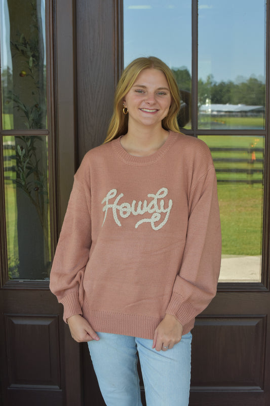 Howdy Sweater
