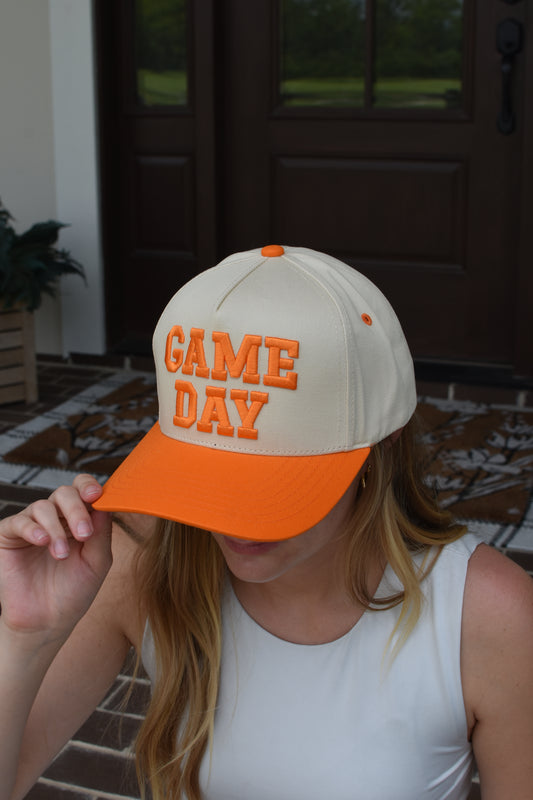 Orange Game Day Cap