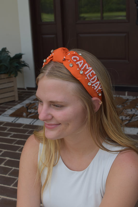 Orange Game Day Headband