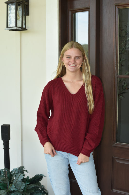 Red Sweater