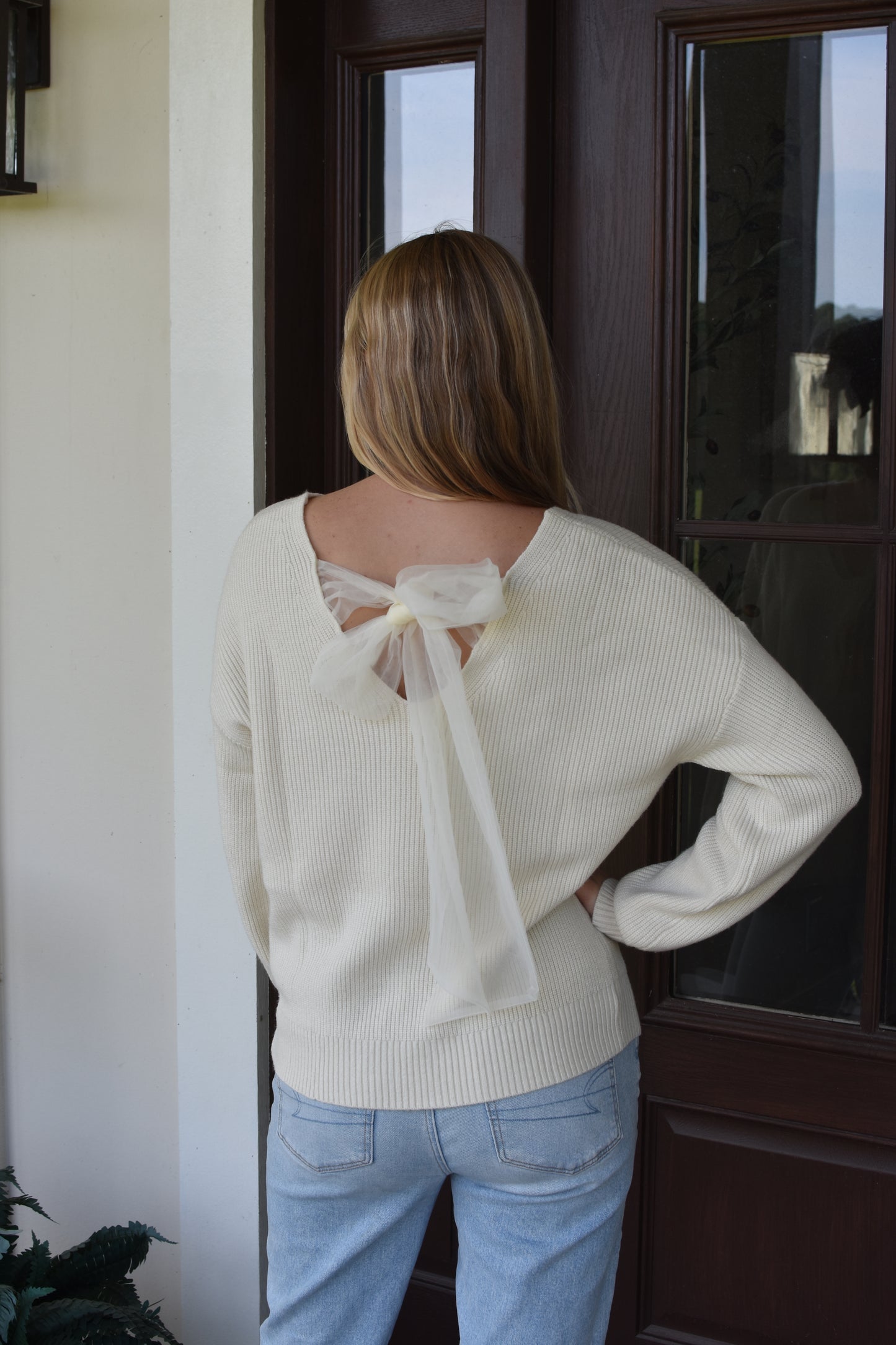 Winter White Sweater