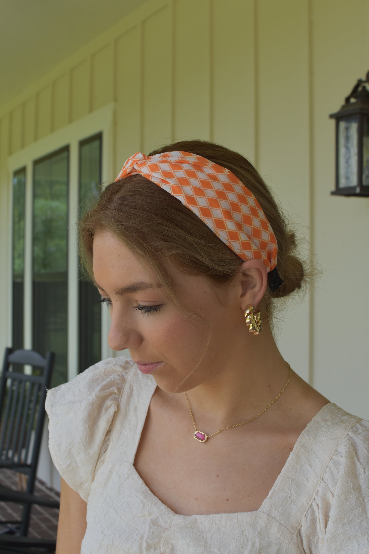 Checkered Gameday Headband