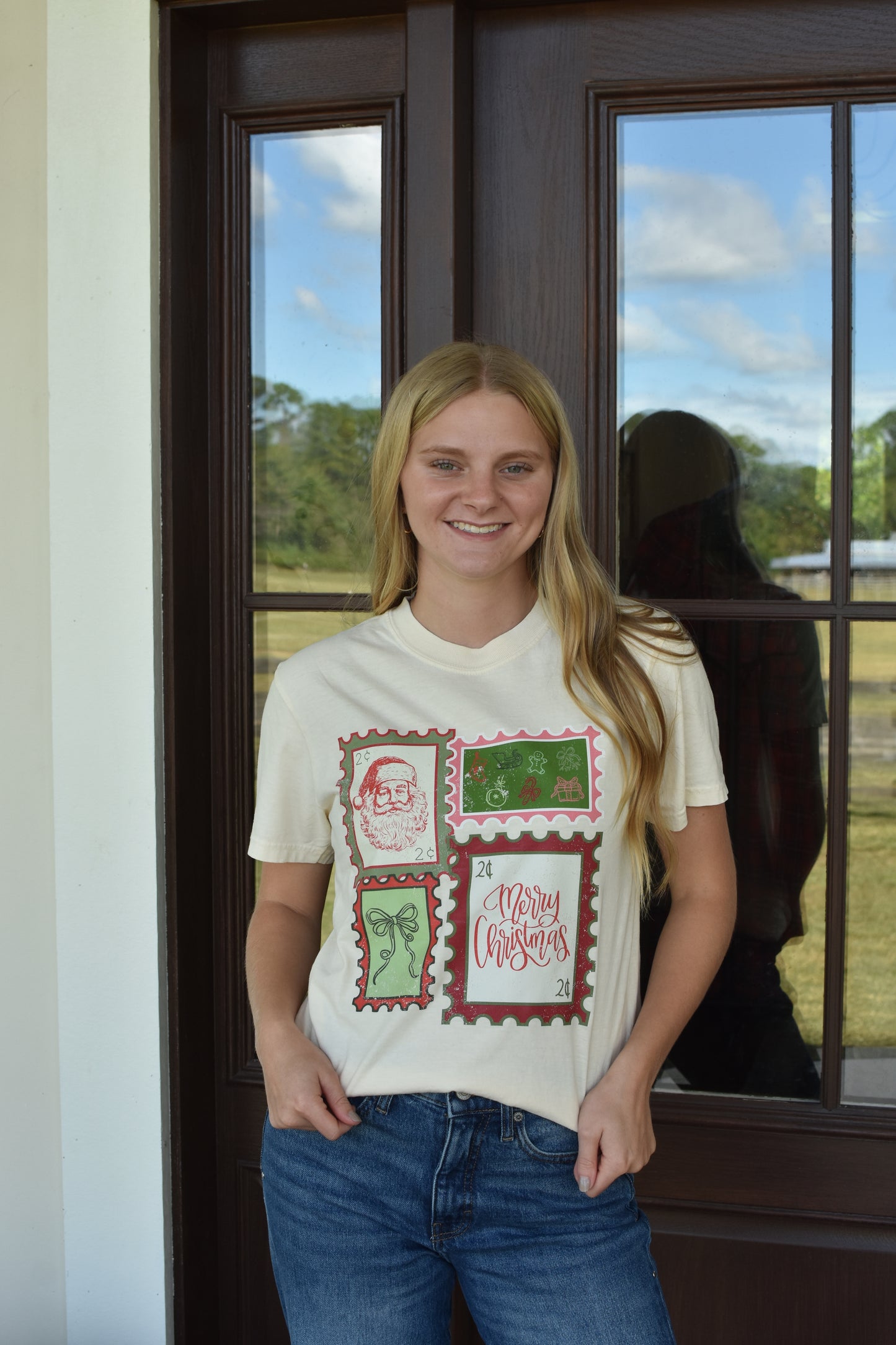 Christmas Stamp T-shirt
