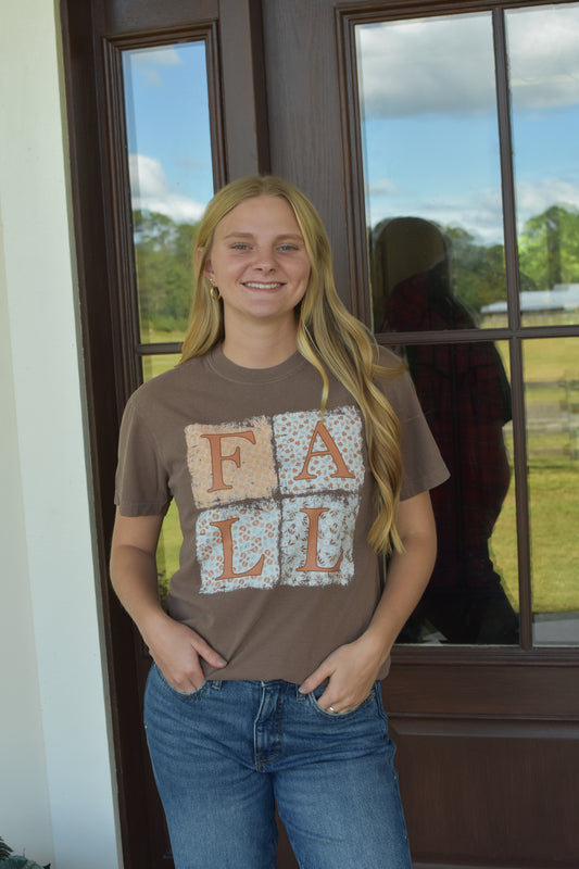 Fall Squares T-shirt