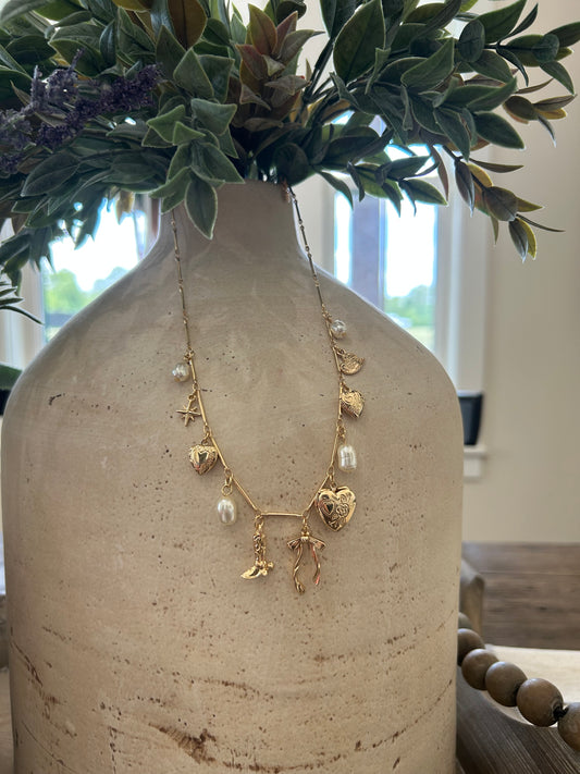 Simply Love Charm Necklace