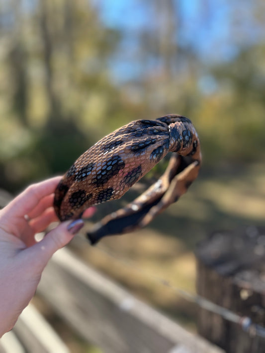 Sequence Cheetah Headband