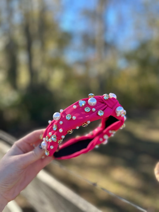 Pearl Beaded Headband