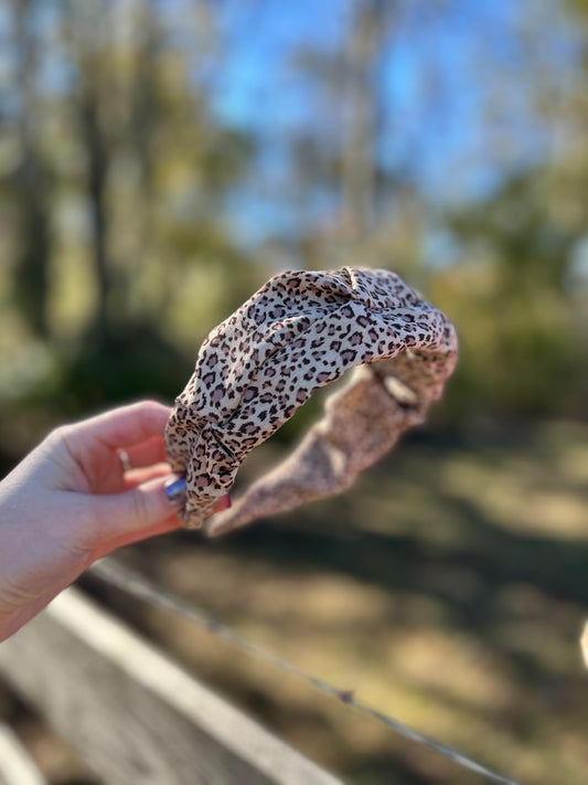 Cheetah (small print) Headband